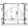 DIEDERICHS 8655303 Radiator, engine cooling